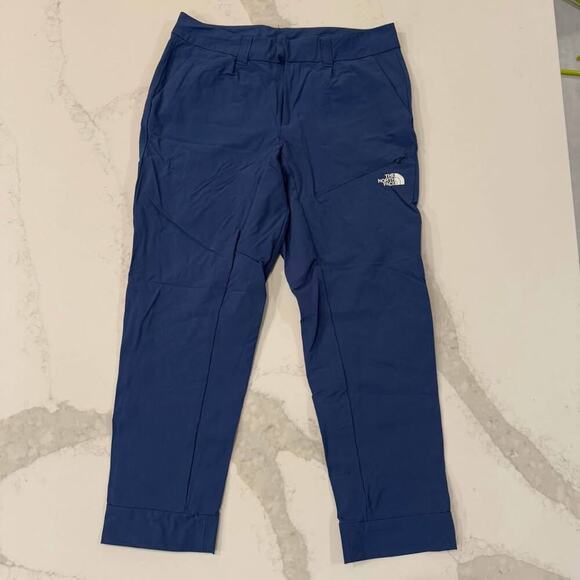 The North Face Alpine Light Pants Women's 4 Blue Water Repellent Outdoors Hiking - Picture 1 of 10